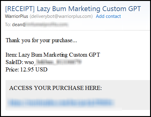 Custom GPT OTO